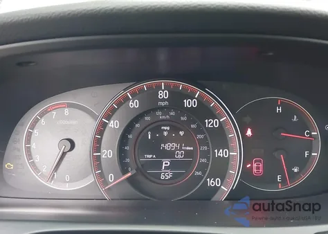 2016 Honda Accord Ex-L V-6 from USA, damaged, VIN 1HGCT2B87GA003681